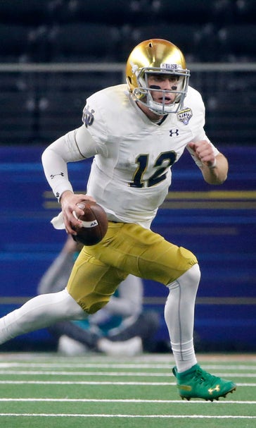 Irish hope to ride Book's arm to second straight CFP berth
